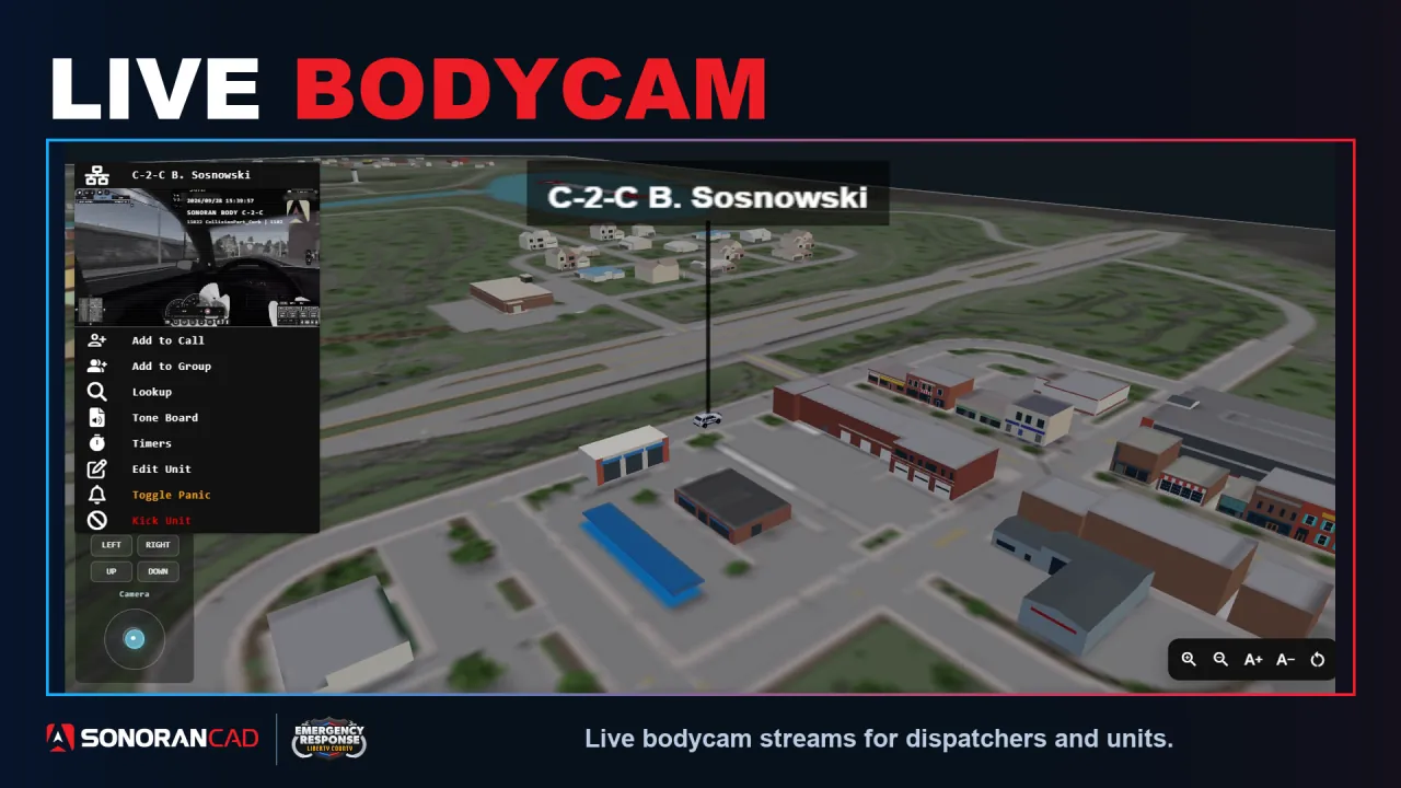 Live Bodycam Preview