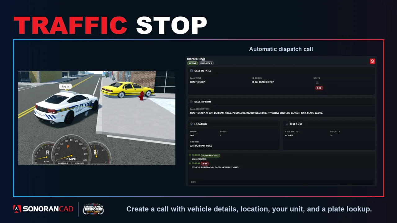 Traffic Stop Preview